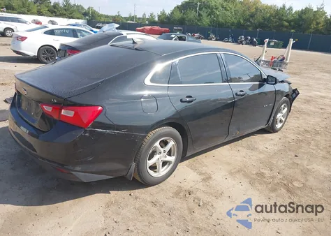 2016 Chevrolet Malibu Ls из США, поврежденный, VIN 1G1ZB5ST0GF322742